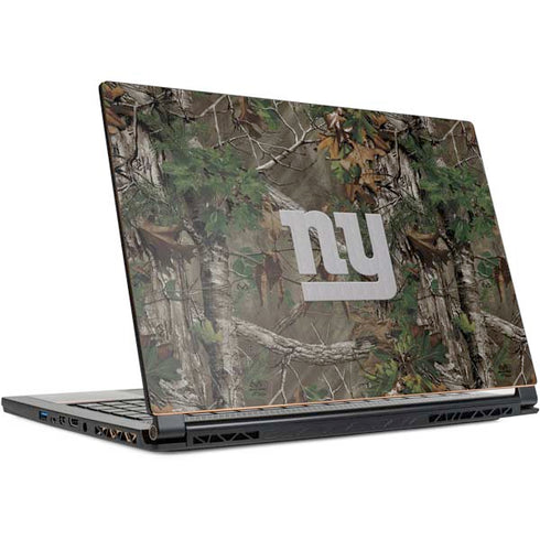 NFL New York Giants Realtree Xtra Green Camo MSI GS65 Stealth Laptop Skin