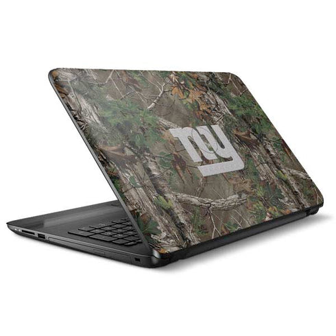 NFL New York Giants Realtree Xtra Green Camo HP Notebook Skin