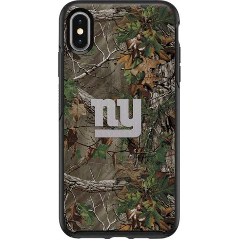 NFL New York Giants Realtree Xtra Green Camo Otterbox Symmetry iPhone Skin