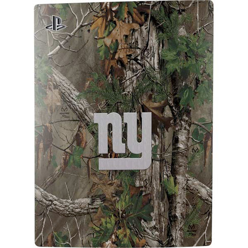 NFL New York Giants Realtree Xtra Green Camo PS5 Digital Edition Bundle Skin