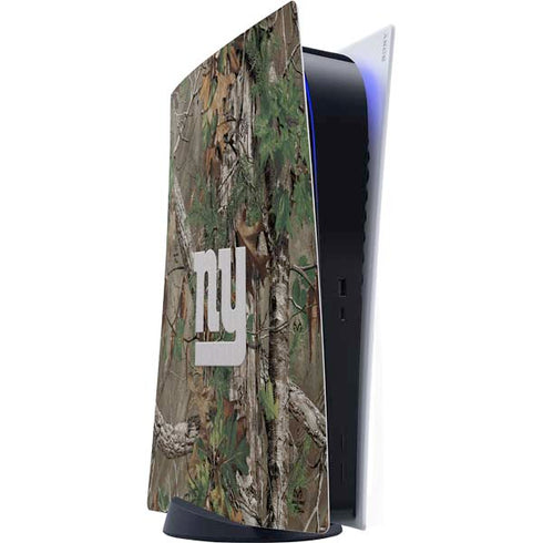 NFL New York Giants Realtree Xtra Green Camo PS5 Digital Edition Console Skin