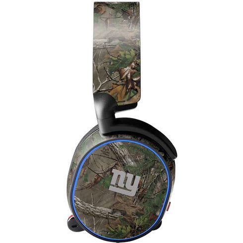 NFL New York Giants Realtree Xtra Green Camo SteelSeries Arctis 5 Skin