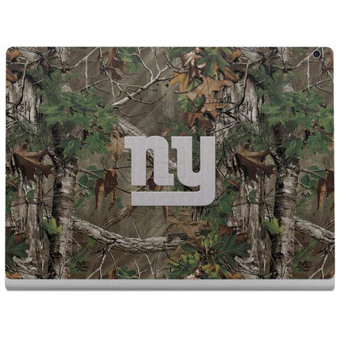NFL New York Giants Realtree Xtra Green Camo Surface Book 2 15in Skin