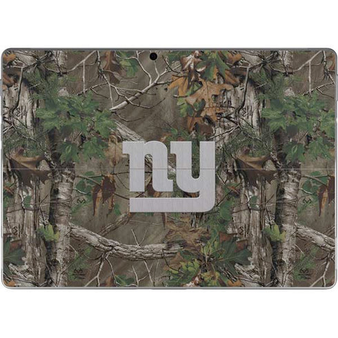 NFL New York Giants Realtree Xtra Green Camo Surface Pro 9 Skin