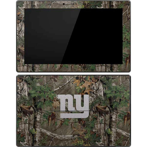 NFL New York Giants Realtree Xtra Green Camo Surface Pro Tablet Skin
