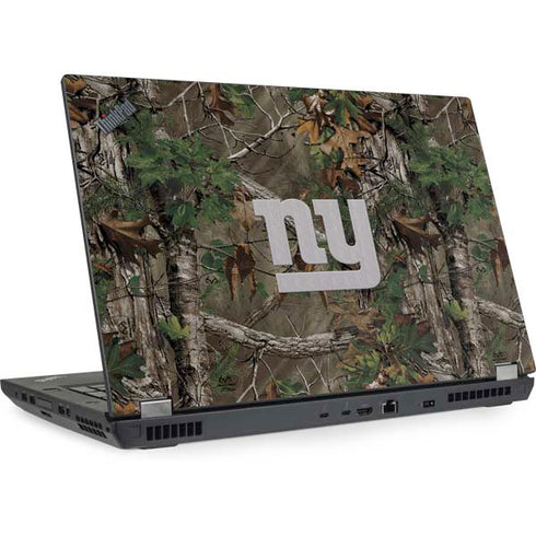 NFL New York Giants Realtree Xtra Green Camo Lenovo ThinkPad Skin