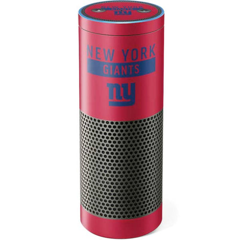 NFL New York Giants Red Performance Series Amazon Echo Skin