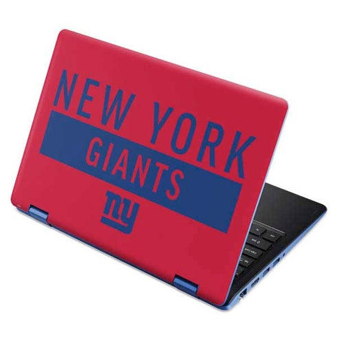 NFL New York Giants Red Performance Series Aspire R11 11.6in Skin