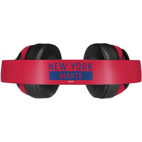NFL New York Giants Red Performance Series Beats Solo Pro Skin