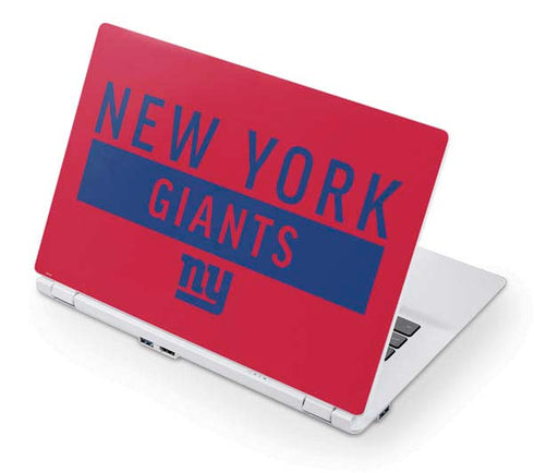 NFL New York Giants Red Performance Series Acer Chromebook Skin