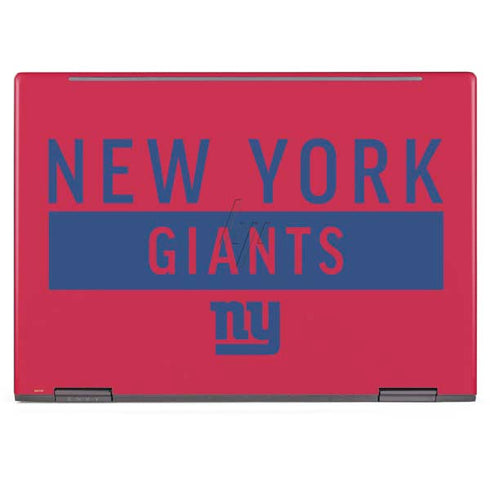 NFL New York Giants Red Performance Series HP Envy Skin