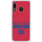 NFL New York Giants Red Performance Series Galaxy A20 Clear Case