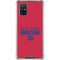 NFL New York Giants Red Performance Series Galaxy A71 5G Clear Case