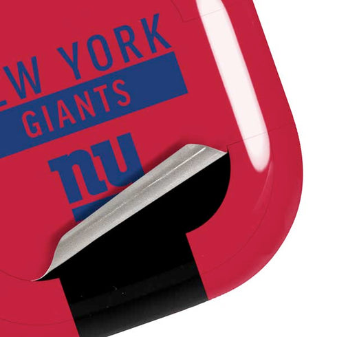 NFL New York Giants Red Performance Series Galaxy Buds Pro Skin