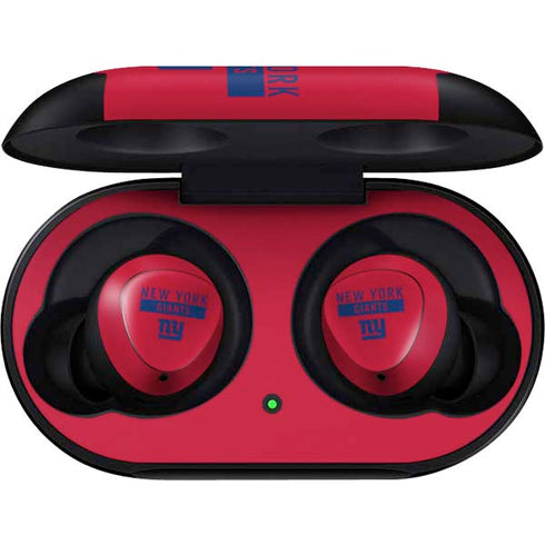 NFL New York Giants Red Performance Series Galaxy Buds Skin