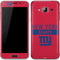 NFL New York Giants Red Performance Series Galaxy J3 Skin
