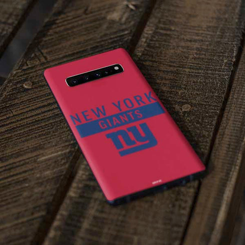 NFL New York Giants Red Performance Series Galaxy S10 Plus Skin