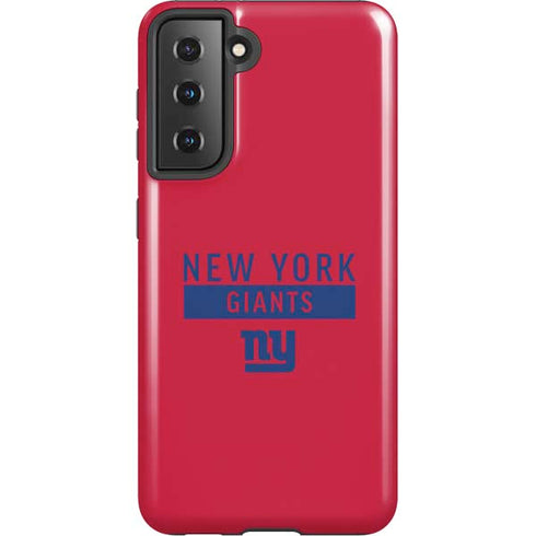 NFL New York Giants Red Performance Series Galaxy S21 5G Pro Case