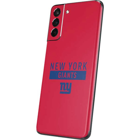 NFL New York Giants Red Performance Series Galaxy S21 Plus 5G Skin