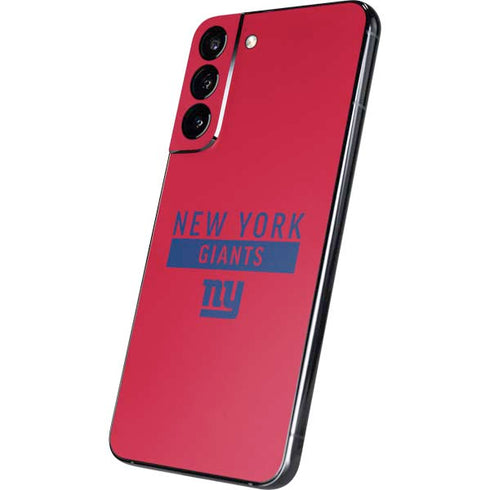 NFL New York Giants Red Performance Series Galaxy S22 Plus Skin