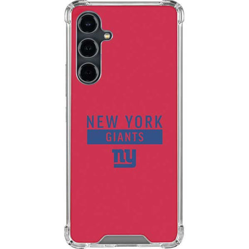 NFL New York Giants Red Performance Series Galaxy S23 FE Clear Case