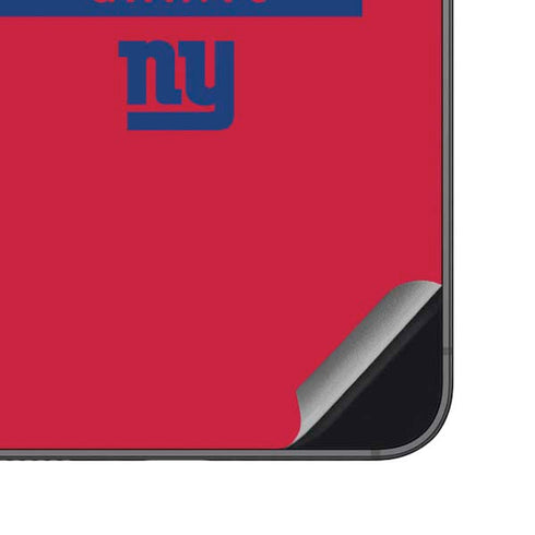 NFL New York Giants Red Performance Series Galaxy S23 FE Skin