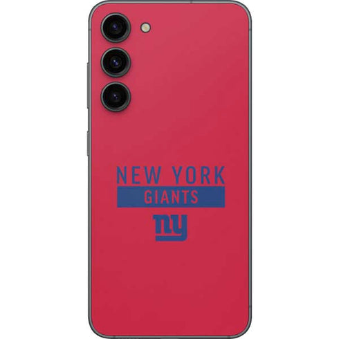 NFL New York Giants Red Performance Series Galaxy S23 Plus Skin