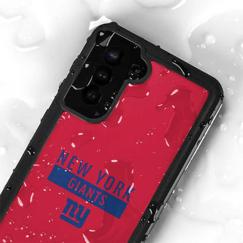 NFL New York Giants Red Performance Series Galaxy S23 Plus Waterproof Case