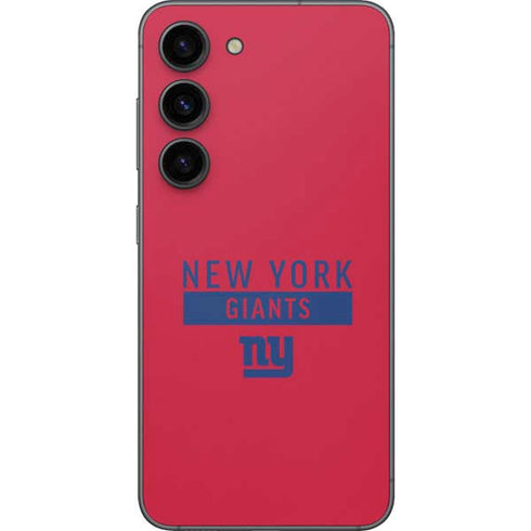 NFL New York Giants Red Performance Series Galaxy S23 Skin