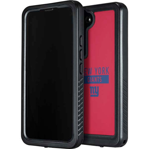 NFL New York Giants Red Performance Series Galaxy S23 Waterproof Case