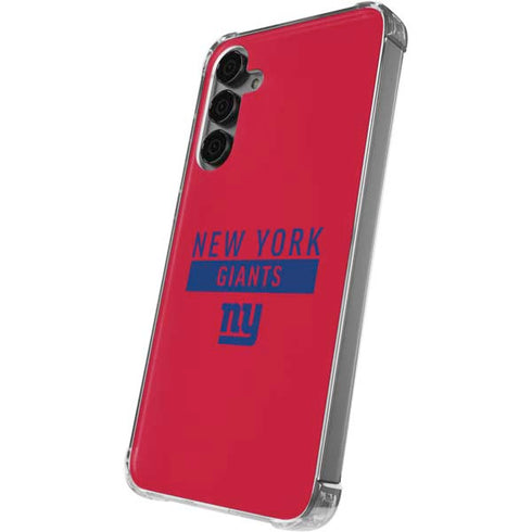 NFL New York Giants Red Performance Series Galaxy S24 Plus Clear Case