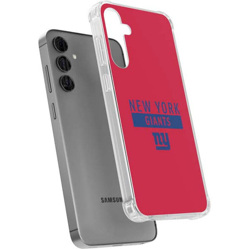 NFL New York Giants Red Performance Series Galaxy S24 Plus Clear Case