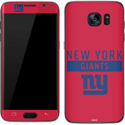 NFL New York Giants Red Performance Series Galaxy S7 Skin