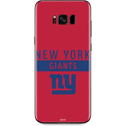 NFL New York Giants Red Performance Series Galaxy S8 Plus Skin