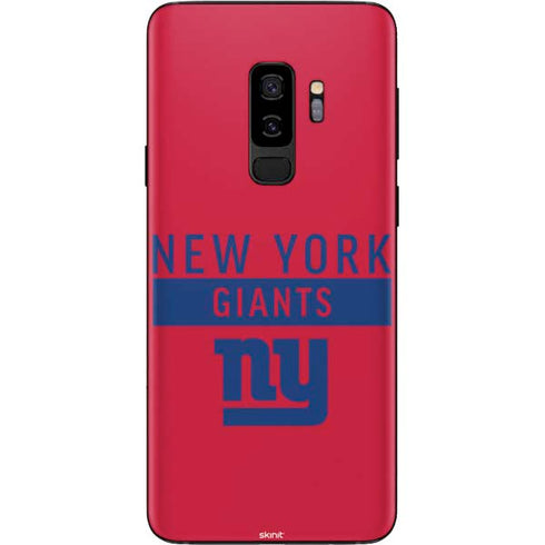 NFL New York Giants Red Performance Series Galaxy S9 Plus Skin