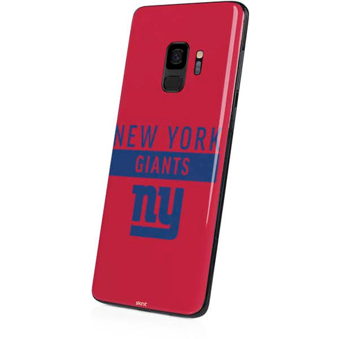 NFL New York Giants Red Performance Series Galaxy S9 Skin