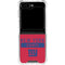 NFL New York Giants Red Performance Series Galaxy Z Flip5 5G Clear Case