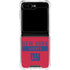 NFL New York Giants Red Performance Series Galaxy Z Flip5 5G Clear Case