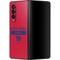 NFL New York Giants Red Performance Series Galaxy Z Fold3 5G Skin