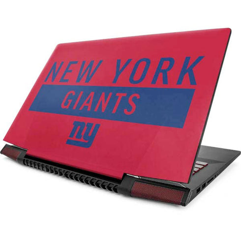 NFL New York Giants Red Performance Series Lenovo IdeaPad Skin