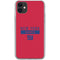 NFL New York Giants Red Performance Series iPhone 11 Clear Case