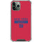 NFL New York Giants Red Performance Series iPhone 11 Pro Max Clear Case