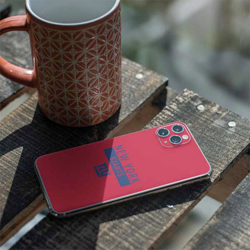 NFL New York Giants Red Performance Series iPhone 11 Pro Max Skin