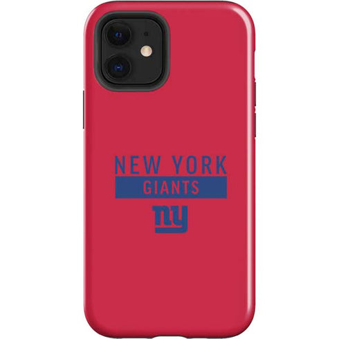 NFL New York Giants Red Performance Series iPhone 12 Impact Case