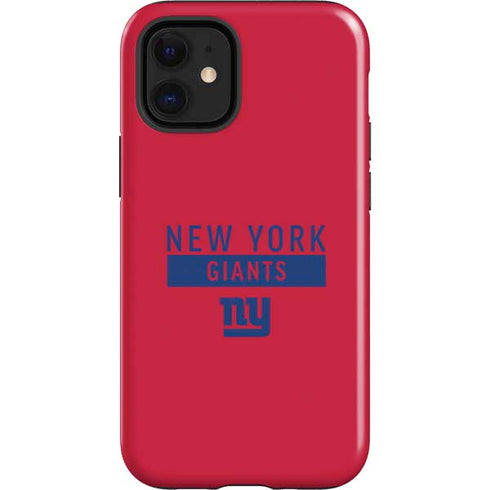 NFL New York Giants Red Performance Series iPhone 12 Mini Impact Case