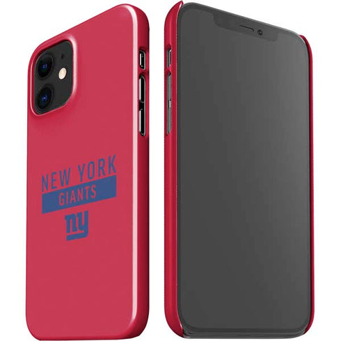 NFL New York Giants Red Performance Series iPhone 12 Mini Lite Case