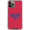 NFL New York Giants Red Performance Series iPhone 12 Pro Max Clear Case