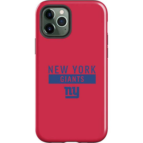 NFL New York Giants Red Performance Series iPhone 12 Pro Max Impact Case