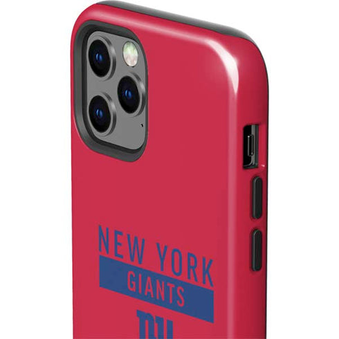 NFL New York Giants Red Performance Series iPhone 12 Pro Max Impact Case