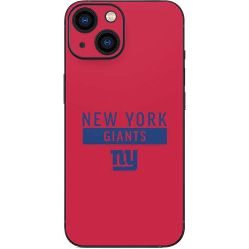 NFL New York Giants Red Performance Series iPhone 13 Mini Skin